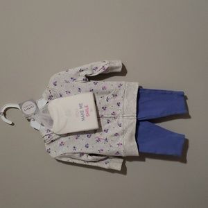 Carter's 3 month NWT 3 piece outfit